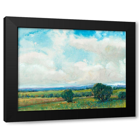 Looming Clouds II Black Modern Wood Framed Art Print by OToole, Tim