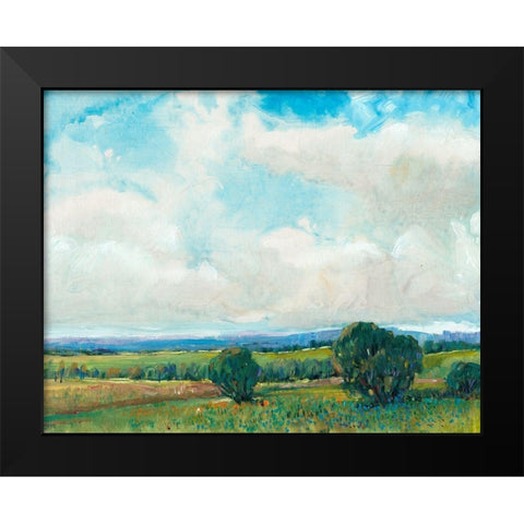 Looming Clouds II Black Modern Wood Framed Art Print by OToole, Tim