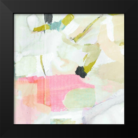 Closeup I Black Modern Wood Framed Art Print by Borges, Victoria