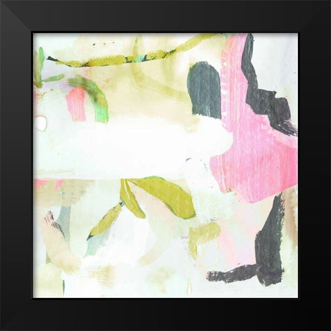 Closeup V Black Modern Wood Framed Art Print by Borges, Victoria