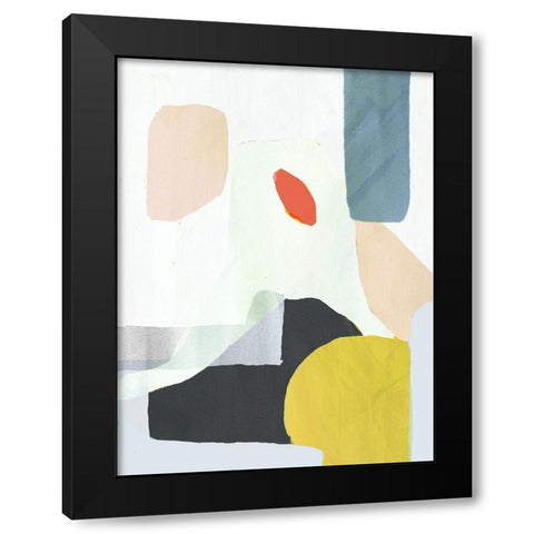 Summer Salad II Black Modern Wood Framed Art Print by Borges, Victoria