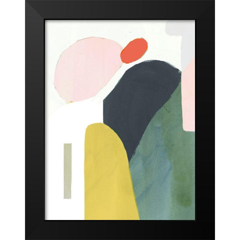 Summer Salad III Black Modern Wood Framed Art Print by Borges, Victoria