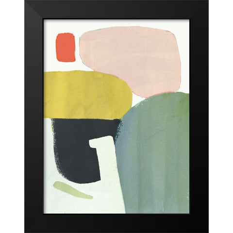 Summer Salad IV Black Modern Wood Framed Art Print by Borges, Victoria