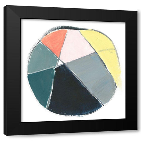 La Piscine I Black Modern Wood Framed Art Print with Double Matting by Parker, Jennifer Paxton