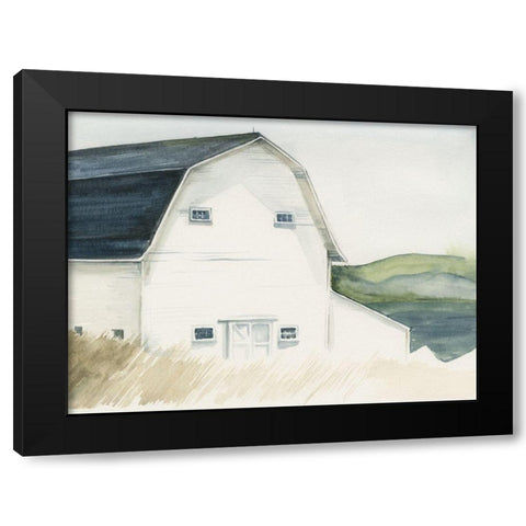 Watercolor Barn IV Black Modern Wood Framed Art Print by Parker, Jennifer Paxton