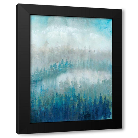 Above the Mist II Black Modern Wood Framed Art Print by OToole, Tim