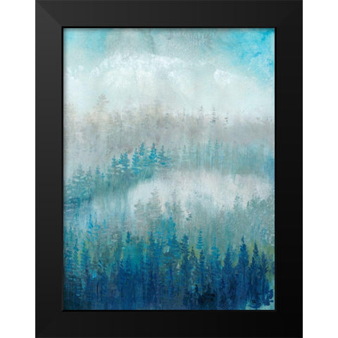 Above the Mist II Black Modern Wood Framed Art Print by OToole, Tim