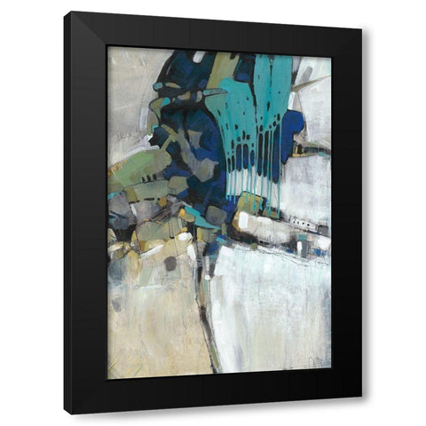 Separation I Black Modern Wood Framed Art Print by OToole, Tim