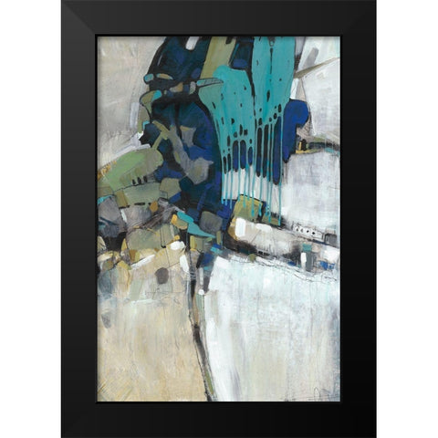 Separation I Black Modern Wood Framed Art Print by OToole, Tim