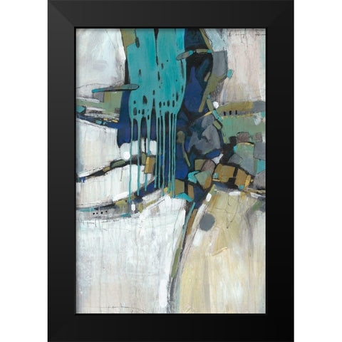 Separation II Black Modern Wood Framed Art Print by OToole, Tim