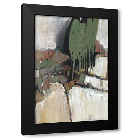 Separation III Black Modern Wood Framed Art Print by OToole, Tim