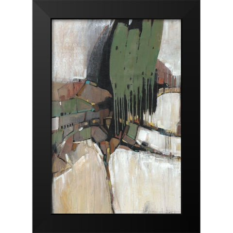 Separation III Black Modern Wood Framed Art Print by OToole, Tim