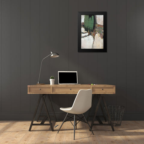 Separation IV Black Modern Wood Framed Art Print by OToole, Tim