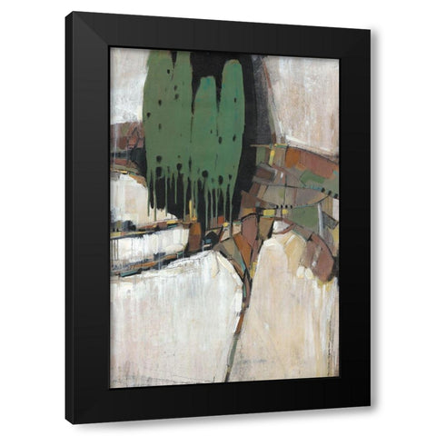 Separation IV Black Modern Wood Framed Art Print by OToole, Tim
