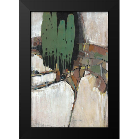 Separation IV Black Modern Wood Framed Art Print by OToole, Tim