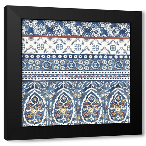 Paradiso I Black Modern Wood Framed Art Print by Zarris, Chariklia
