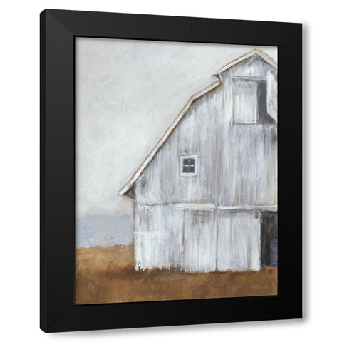Abandoned Barn II Black Modern Wood Framed Art Print by Harper, Ethan