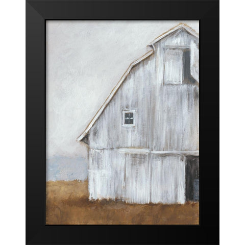 Abandoned Barn II Black Modern Wood Framed Art Print by Harper, Ethan
