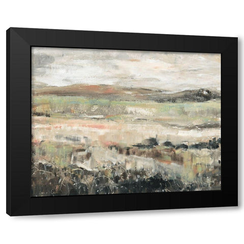 Grassland Showers II Black Modern Wood Framed Art Print by OToole, Tim