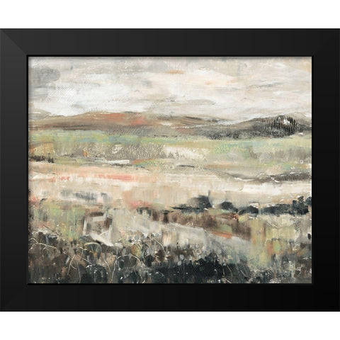 Grassland Showers II Black Modern Wood Framed Art Print by OToole, Tim