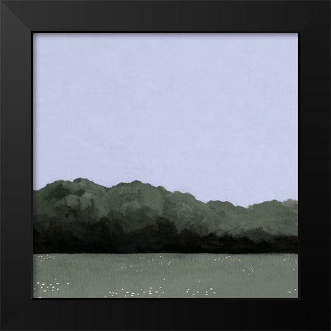 Pastel Evening I Black Modern Wood Framed Art Print by Scarvey, Emma