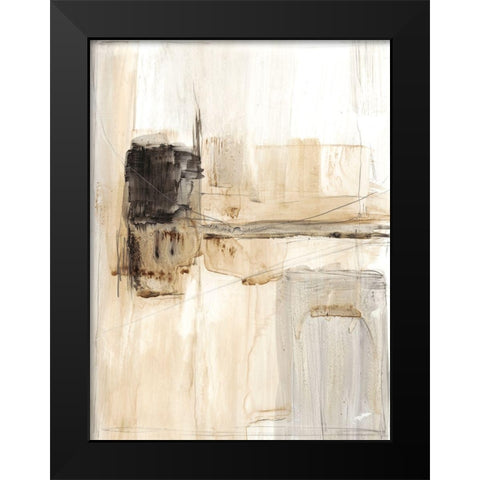 Electrical Grid I Black Modern Wood Framed Art Print by Harper, Ethan