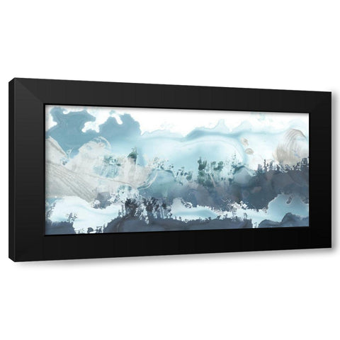 Forest Sea I Black Modern Wood Framed Art Print by Vess, June Erica