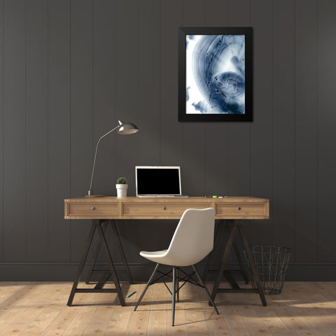 Quasars II Black Modern Wood Framed Art Print by Harper, Ethan