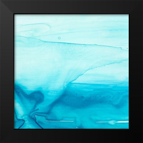 Making Waves I Black Modern Wood Framed Art Print by Harper, Ethan