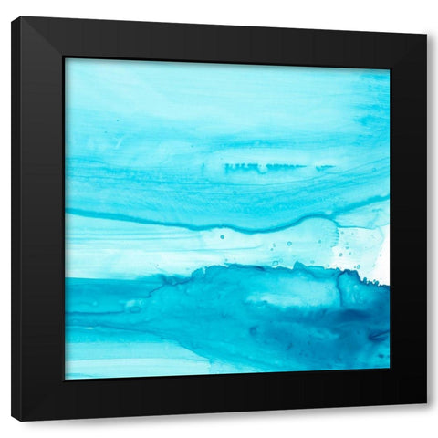Making Waves IV Black Modern Wood Framed Art Print by Harper, Ethan