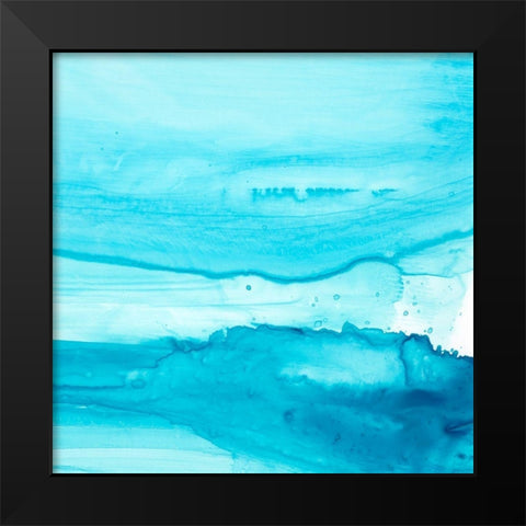 Making Waves IV Black Modern Wood Framed Art Print by Harper, Ethan
