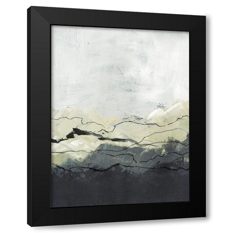 Winter Mountains II Black Modern Wood Framed Art Print by Parker, Jennifer Paxton