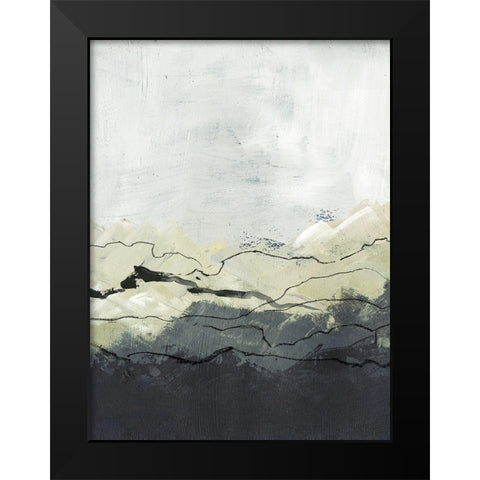 Winter Mountains II Black Modern Wood Framed Art Print by Parker, Jennifer Paxton