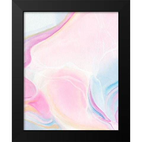 Marbled Prism I Black Modern Wood Framed Art Print by Parker, Jennifer Paxton