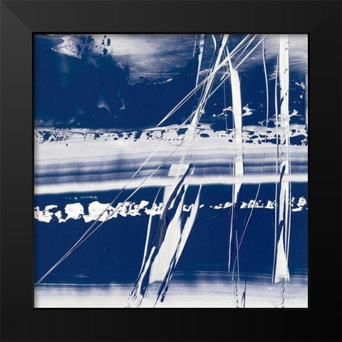 Alternating Current I Black Modern Wood Framed Art Print by Harper, Ethan