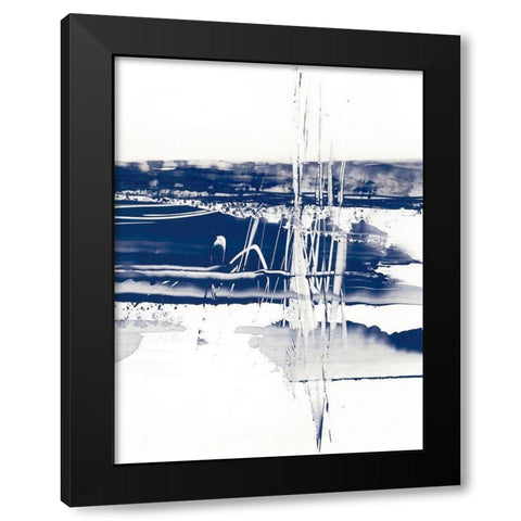 Alternating Current IV Black Modern Wood Framed Art Print by Harper, Ethan