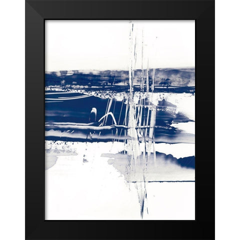 Alternating Current IV Black Modern Wood Framed Art Print by Harper, Ethan