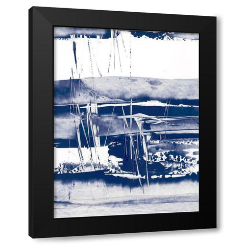 Alternating Current VI Black Modern Wood Framed Art Print by Harper, Ethan