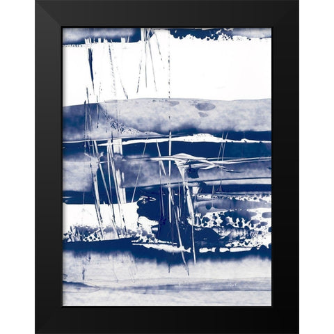 Alternating Current VI Black Modern Wood Framed Art Print by Harper, Ethan