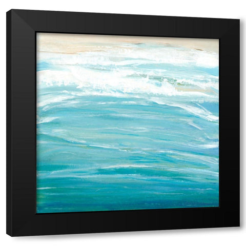 Sea Breeze Coast II Black Modern Wood Framed Art Print by OToole, Tim