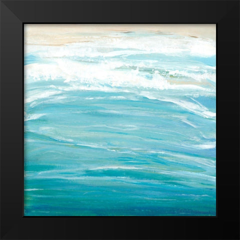 Sea Breeze Coast II Black Modern Wood Framed Art Print by OToole, Tim