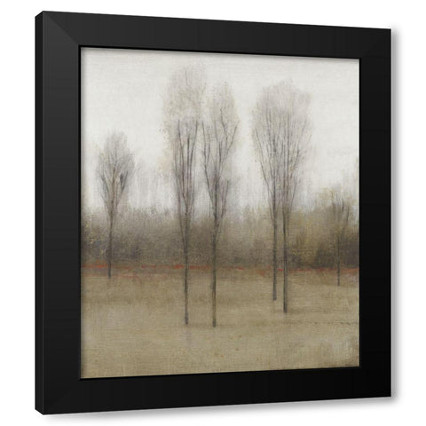 Last Day of Fall I Black Modern Wood Framed Art Print with Double Matting by OToole, Tim