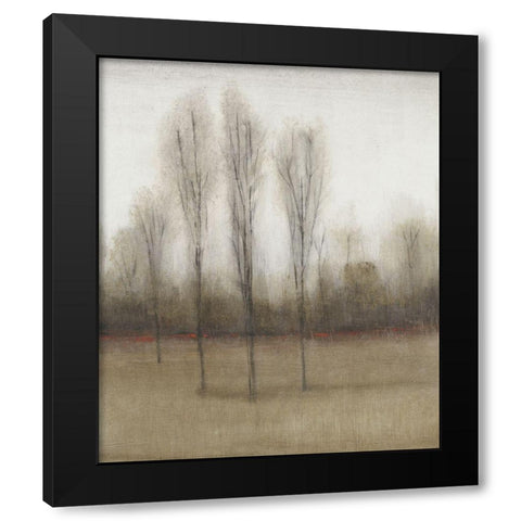 Last Day of Fall II Black Modern Wood Framed Art Print by OToole, Tim