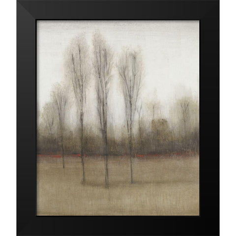 Last Day of Fall II Black Modern Wood Framed Art Print by OToole, Tim