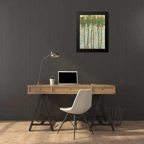 Standing Tall in Spring I Black Modern Wood Framed Art Print by OToole, Tim