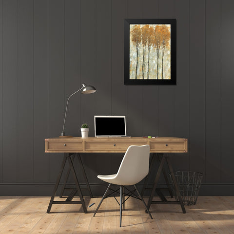 Standing Tall in Autumn II Black Modern Wood Framed Art Print by OToole, Tim