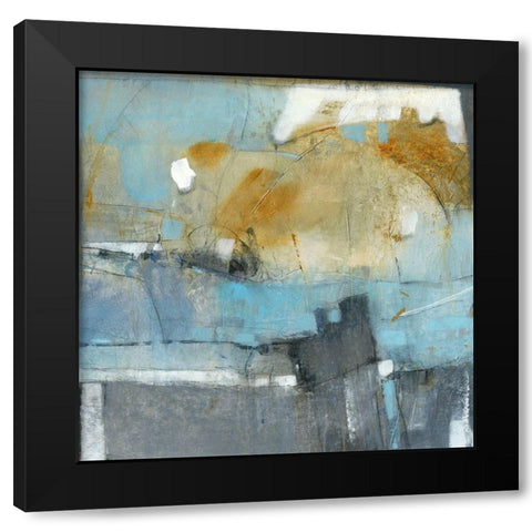 Aerial View II Black Modern Wood Framed Art Print with Double Matting by OToole, Tim