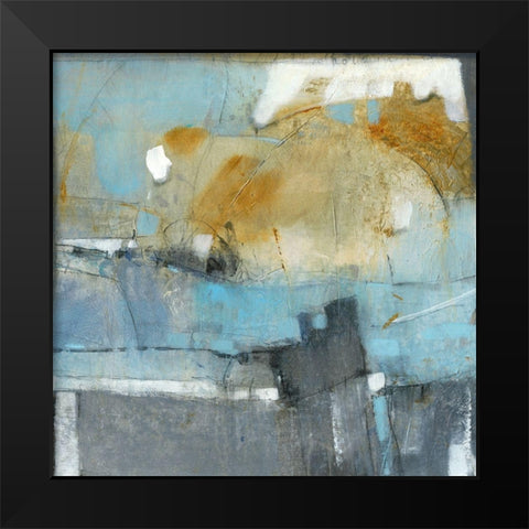 Aerial View II Black Modern Wood Framed Art Print by OToole, Tim