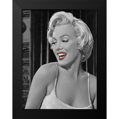Marilyns Call I Black Modern Wood Framed Art Print by Consani, Chris