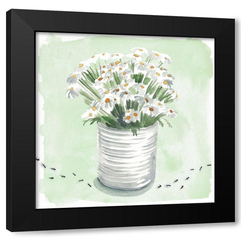 Summer Picnic I Black Modern Wood Framed Art Print by Parker, Jennifer Paxton